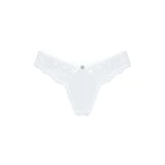 Bele čipkate tanga gaćice XS/S veličine OBSES01941