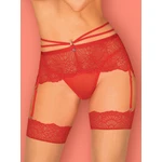 Čipkasti crveni halteri S/M veličine OBSES01835