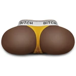 Crna veštačka guza za zalivanje belom spermom LVTOY00656