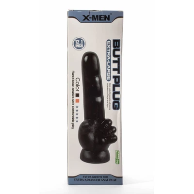 Crni analni dildo 30cm XMEN000175