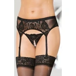 Crni čipkasti sexy halteri M/L veličine SLC0331917