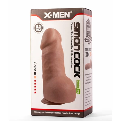 Crni debeli dildo 25cm XMEN000171