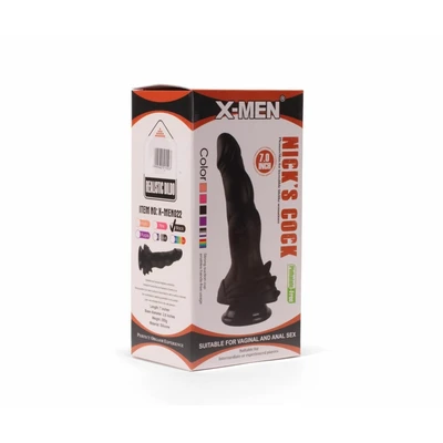 Crni dildo 18cm XMEN000096