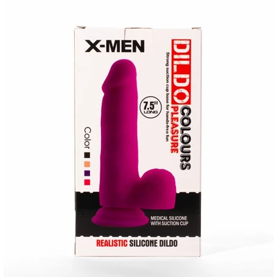 Crni dildo 19cm XMEN000109