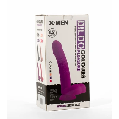 Crni dildo 21cm XMEN000105