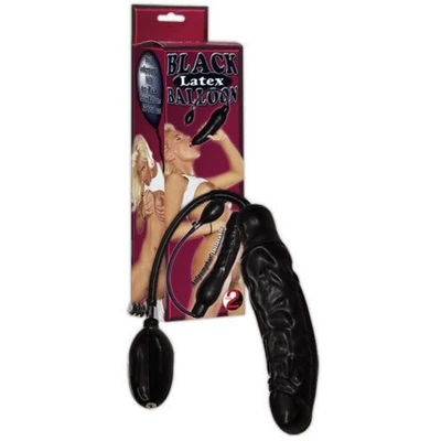 Crni dildo na naduvavanje 24cm ORION01055