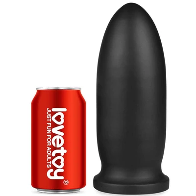 Crni masivni analni dildo 26cm LVTOY00402