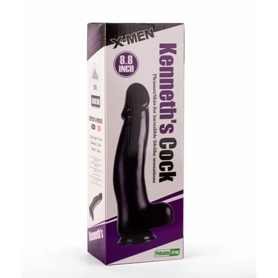 Crni masivni dildo 38cm XMEN000091