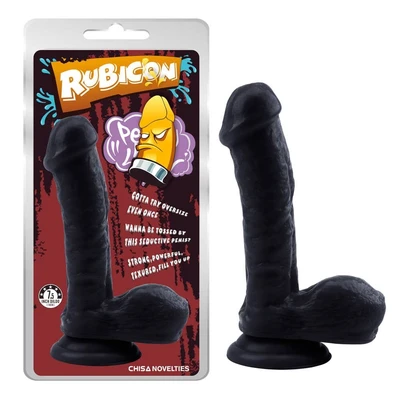 Crni realistični dildo CHISA00148