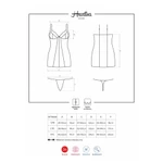 Crvena čipkasta haljina S/M veličine OBSES00683