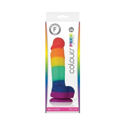 Dildo u bojama duge 17cm NSTOYS0693