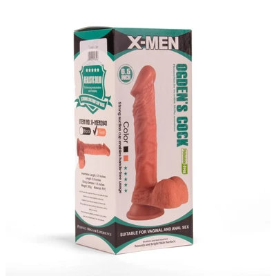 Dildo u boji kože sa izraženim venama 17cm XMEN000045