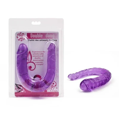 Dupli dildo 30cm ljubičasti DEBRA00110