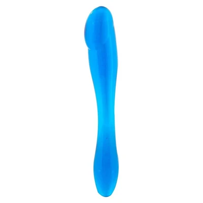 Dupli dildo plavi 18cm SEVCR00297