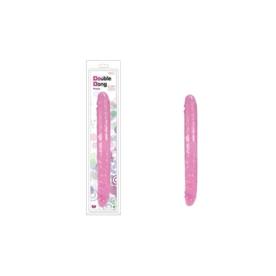 Dupli dildo u pink boji 33cm CHARM00064