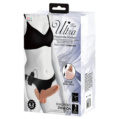 Dupli vibrirajući strap on DEBRA01483