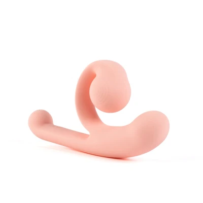 Fleksibilni roze vibrator za G tačku i klitoris XMEN000261