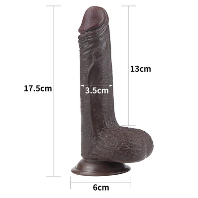 Kurac dildo 17cm LVTOY00509