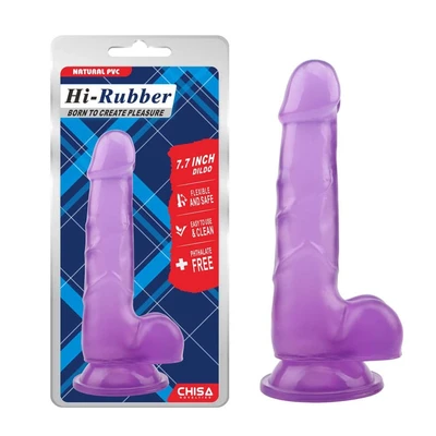 Ljubičasti dildo 19cm CHISA00207