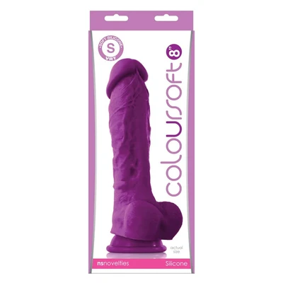 Ljubičasti dildo 24cm NSTOYS0649