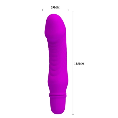 Ljubičasti slatki maleni vibrator DEBRA01326