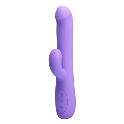 Ljubičasti vibrator sa rotacijom DEBRA01213