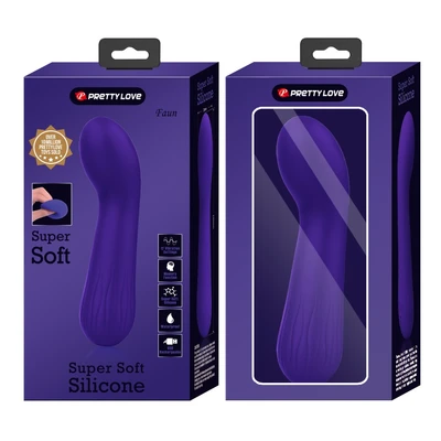 Ljubičasti vibrator za stimulaciju G tačke 15cm DEBRA01659