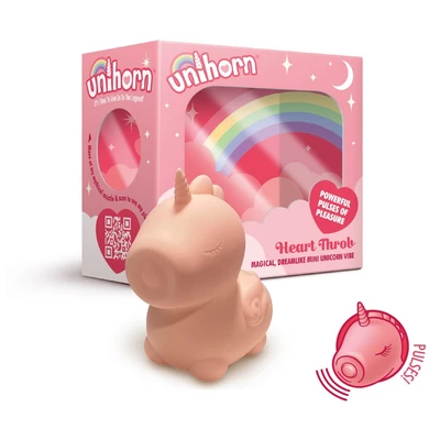 Mini vibrator bež jednorog UNIHORN002