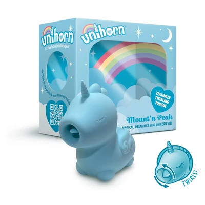 Mini vibrator zeleni jednorog UNIHORN003