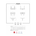 Moćni crvenski čipkasti sexy veš S/M veličine OBSES00681