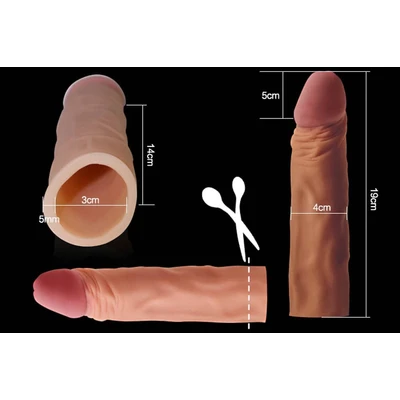 Penis navlaka 19cm LVTOY00157