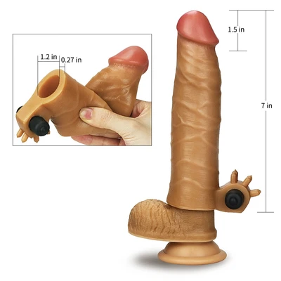 Penis navlaka sa vibracijom LVTOY00699