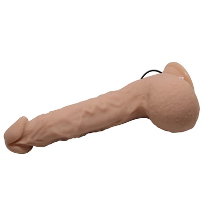 Penis vibro dildo 25cm sa rastegljivom kožicom DEBRA01568