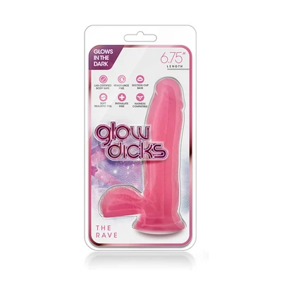 Pink dildo 18cm BLUSH00619