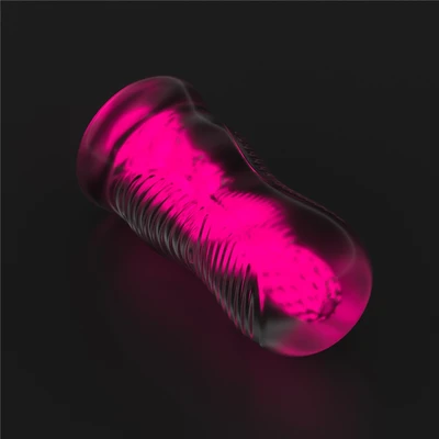 Pink fluorescentni masturbator 22cm LVTOY00705