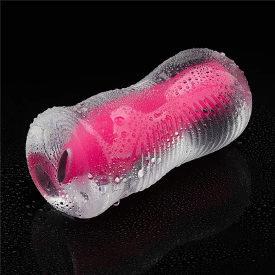 Pink fluorescentni masturbator 22cm LVTOY00705