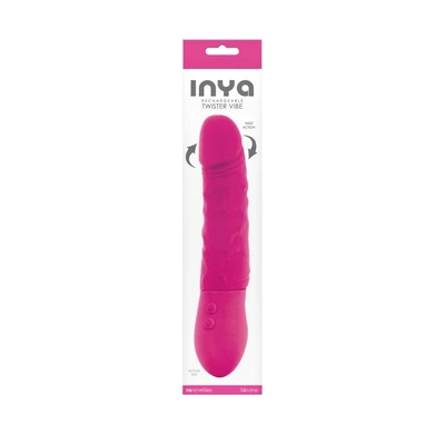 Pink rotirajući vibrator 23cm NSTOYS0717