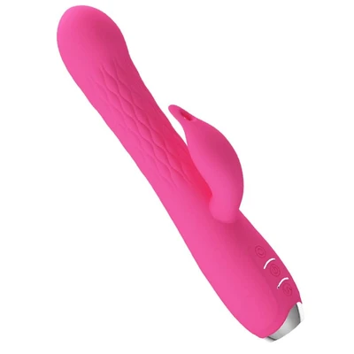 Pink vibrator rotirajući DEBRA01260