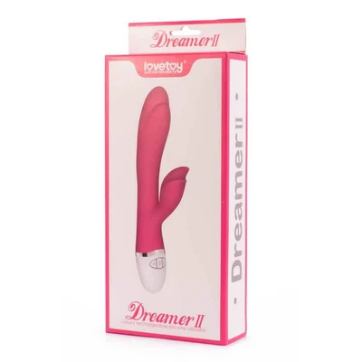 Pink vibrator za G tačku i klitoris LVTOY00099