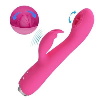 Pink vibrator za klitoris i G tačku DEBRA01386