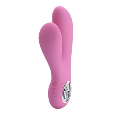 Pink vibrator za klitoris i G tačku roze DEBRA01436