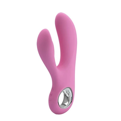 Pink vibrator za klitoris i G tačku roze DEBRA01436