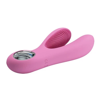 Pink vibrator za klitoris i G tačku roze DEBRA01436