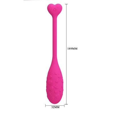 Pink vibro jaje sa aplikacijom DEBRA01598