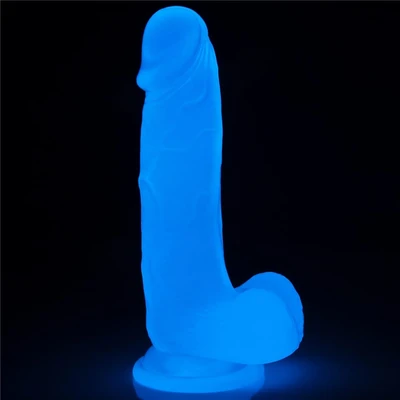 Providni svetleći dildo 19cm LVTOY00529