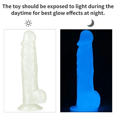 Providni svetleći dildo 21cm LVTOY00531