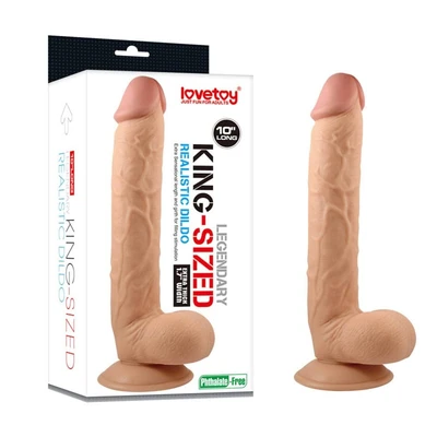 Realistični dildo u boji kože 25cm LVTOY00191