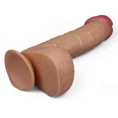 Realistični dildo u boji kože 27cm LVTOY00193