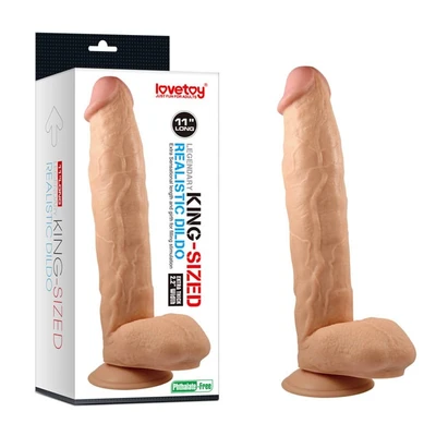 Realistični dildo u boji kože 28cm LVTOY00194