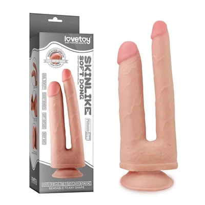 Realistični dildo za duplu penetraciju LVTOY00288